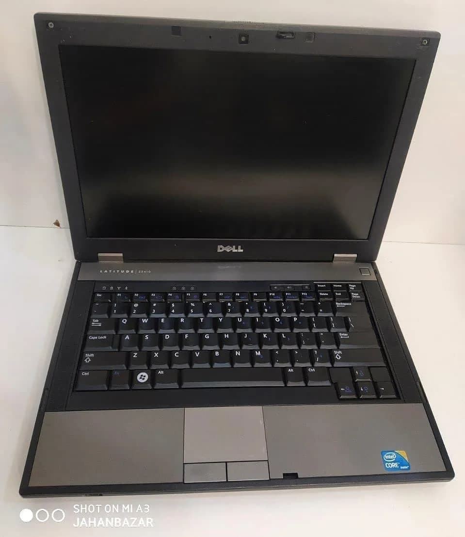 لپ تاپ Dell Latitude E5410 i3 دل، رنگ مشکی و خاکستری، جنس پلاستیک و فلز