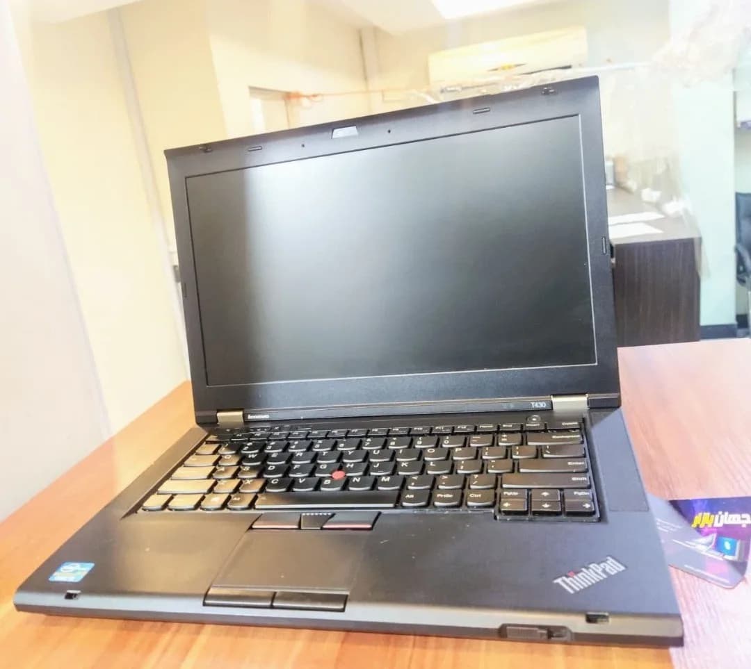 لپ تاپ لنوو ThinkPad T430، رنگ مشکی، جنس پلاستیک و فلز