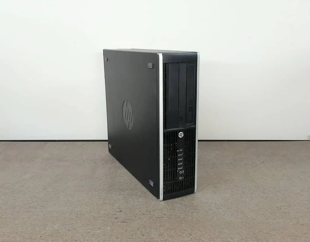 کیس HP Compaq 8100 Core i5 اچ پی، رنگ مشکی و نقره‌ای، جنس پلاستیک و فلز، برجسته اداری