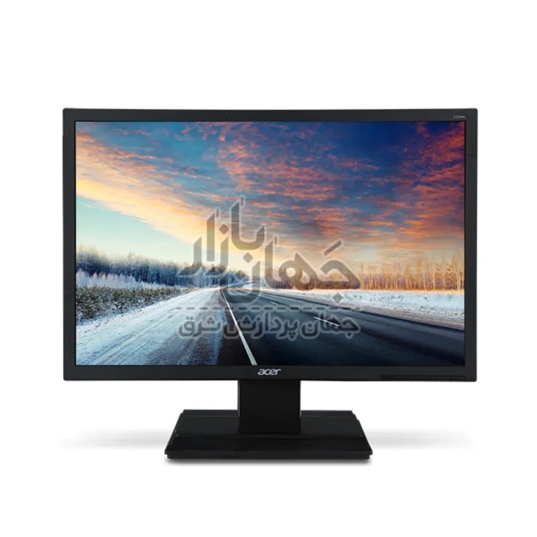 مانیتور استوک ۲۲ اینچ V226WL Acer، رنگ مشکی، جنس پلاستیک، مانیتور رومیزی تخت