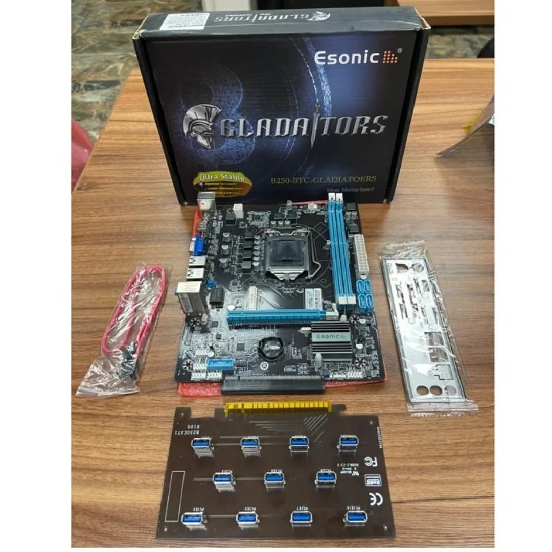 مادربرد ماینینگ B250-BTC Gladiator ایسونیک