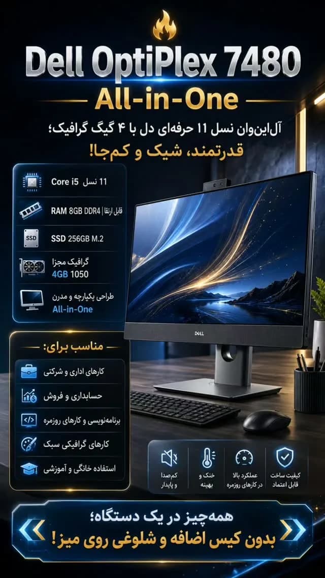 آلاینوان OptiPlex 7480 دل