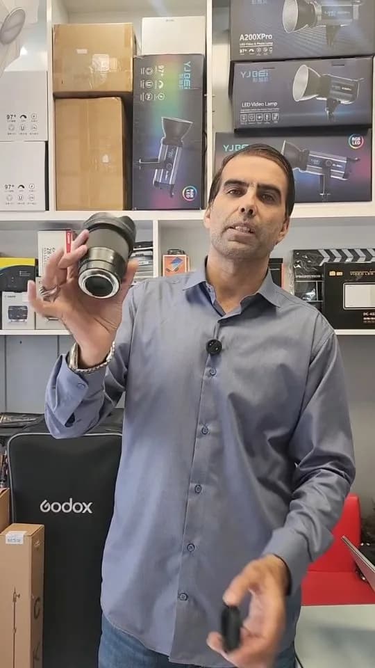 لنز 16mm f/1.4 DC DN مانت سونی سیگما، رنگ مشکی، جنس فلز و شیشه، استوانه‌ای