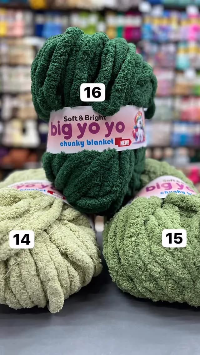 کاموا مخمل غولپیکر یویو