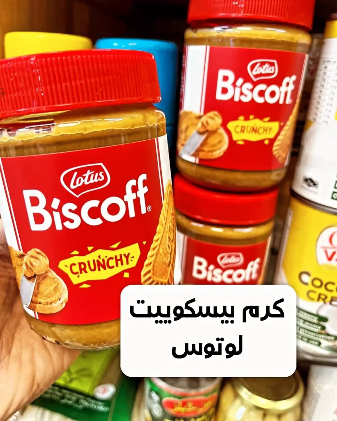 کرم بیسکوییت ۳۸۰ گرمی لوتوس