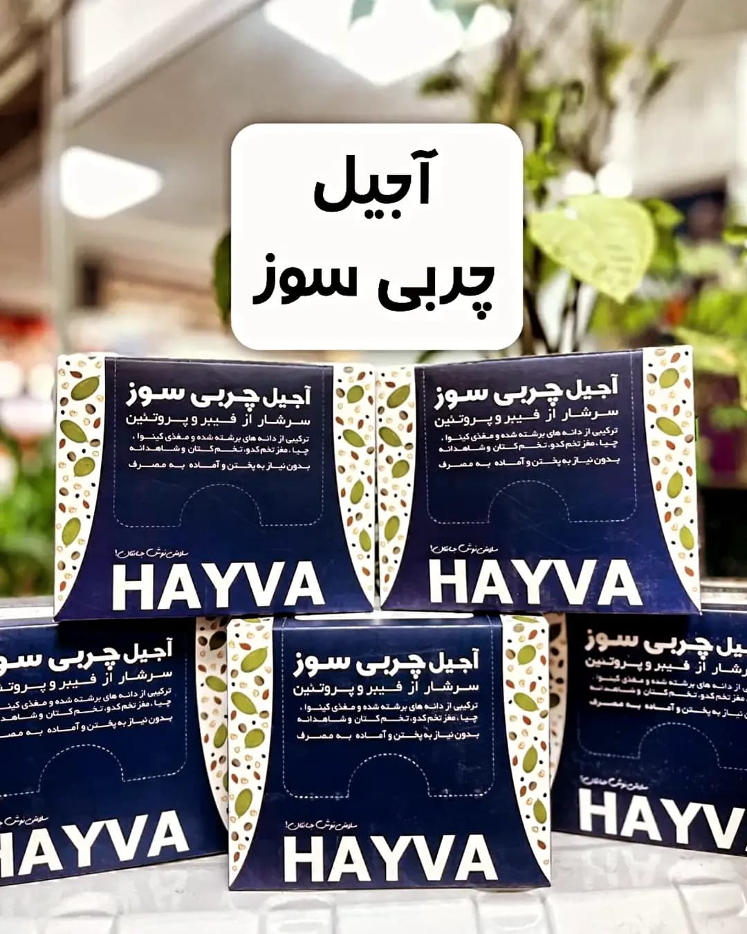 آجیل چربی‌سوز ۱۲ ساشه هایوا