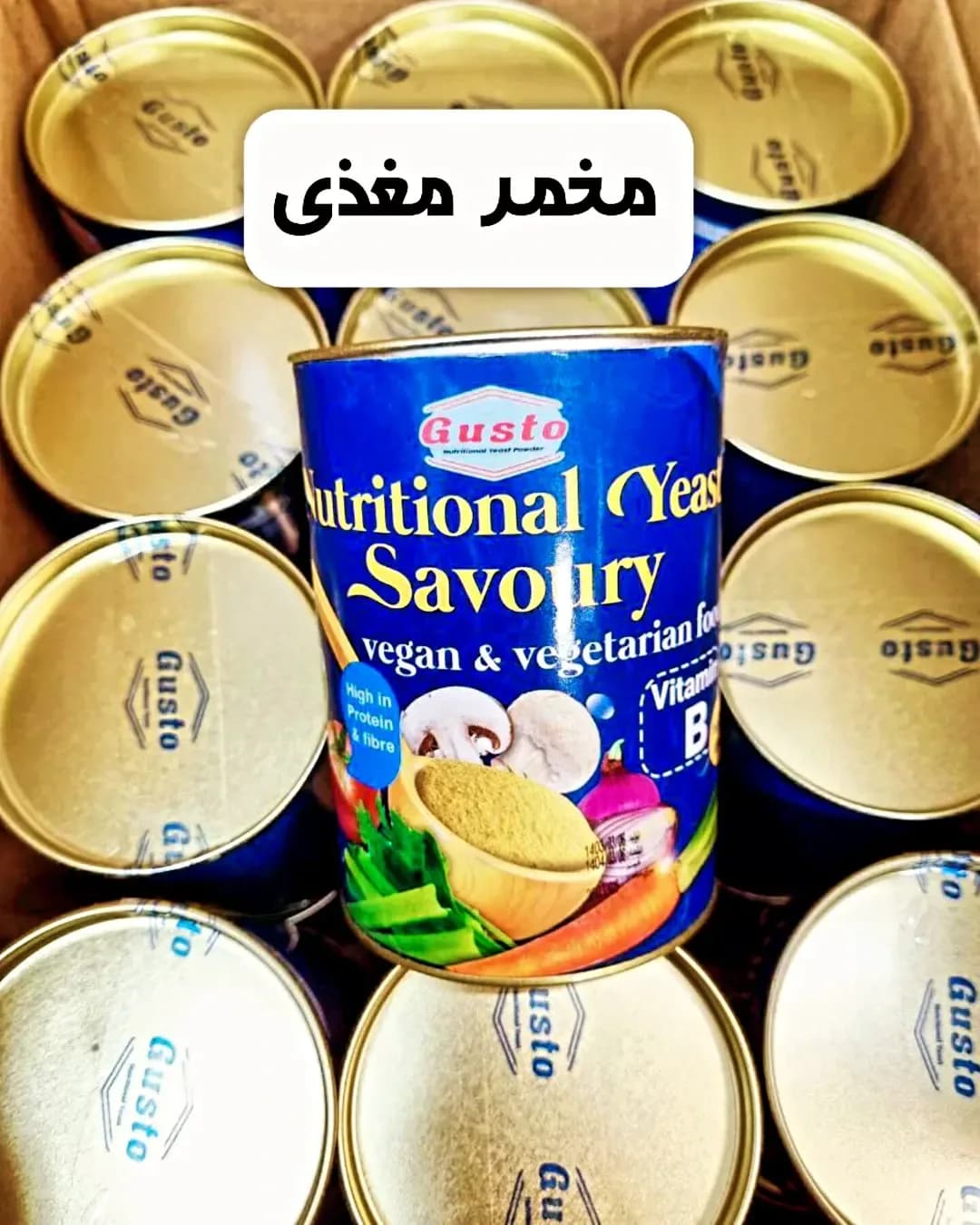 مخمر مغذی ۲۵۰ گرمی گوستو