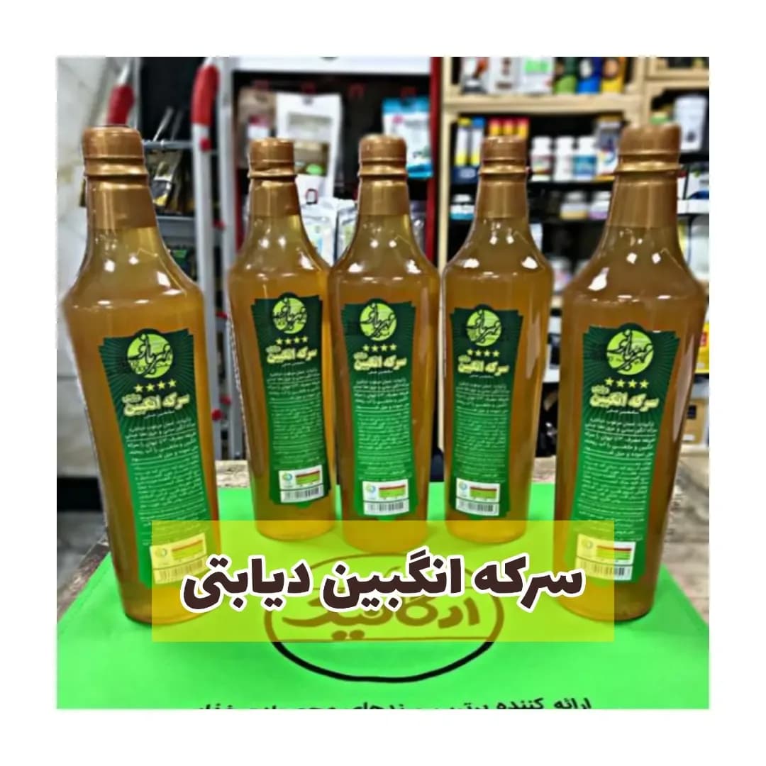 سرکه انگبین دیابتی ۹۰۰ گرمی مهربانو