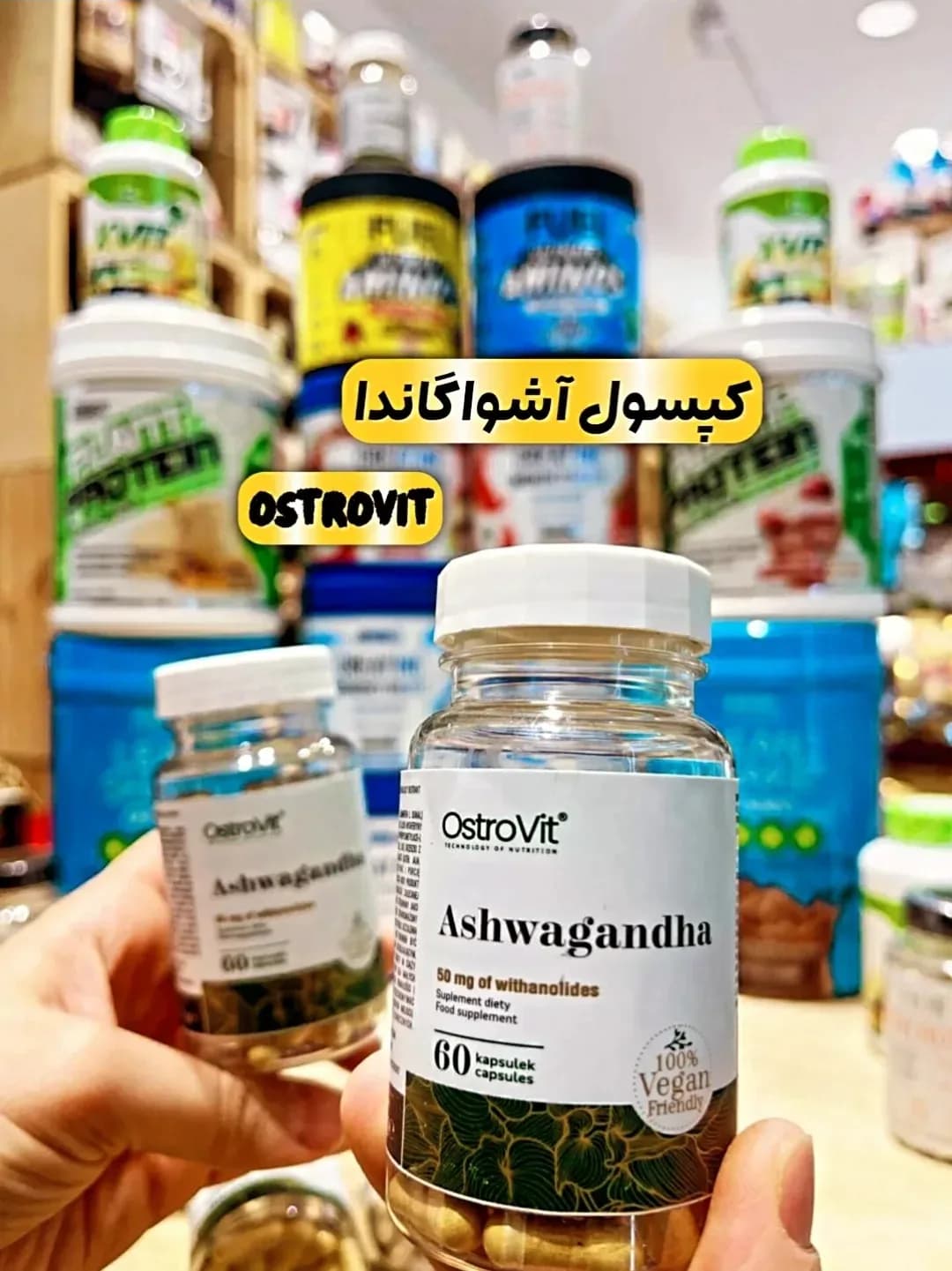 کپسول آشواگاندا ۶۰ عددی OstroVit