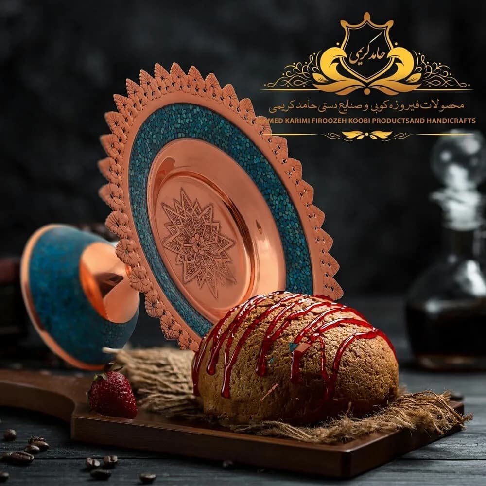 شیرینی خوری شبکه بری فیروزه کوب سایز ۳