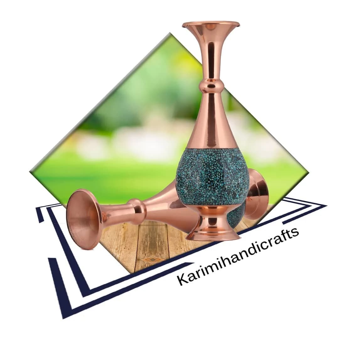 ظروف فیروزه‌کوب و مس