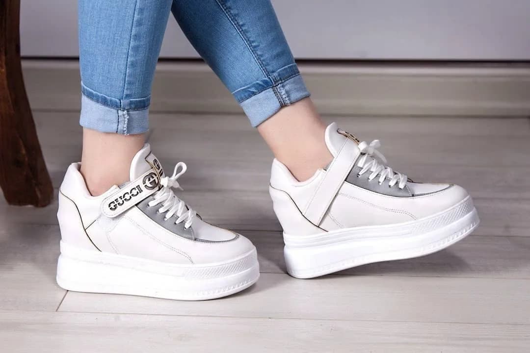 کتونی لژ مخفی دخترانه ۷ سانت