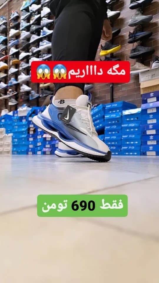 کتانی نایکی سایز ۴۱ تا ۴۴ (طرح دوم)