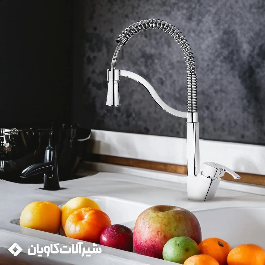 شیر ظرفشویی فنری آرتا کاویان
