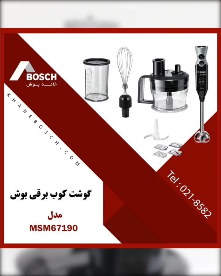 گوشتکوب برقی بوش
