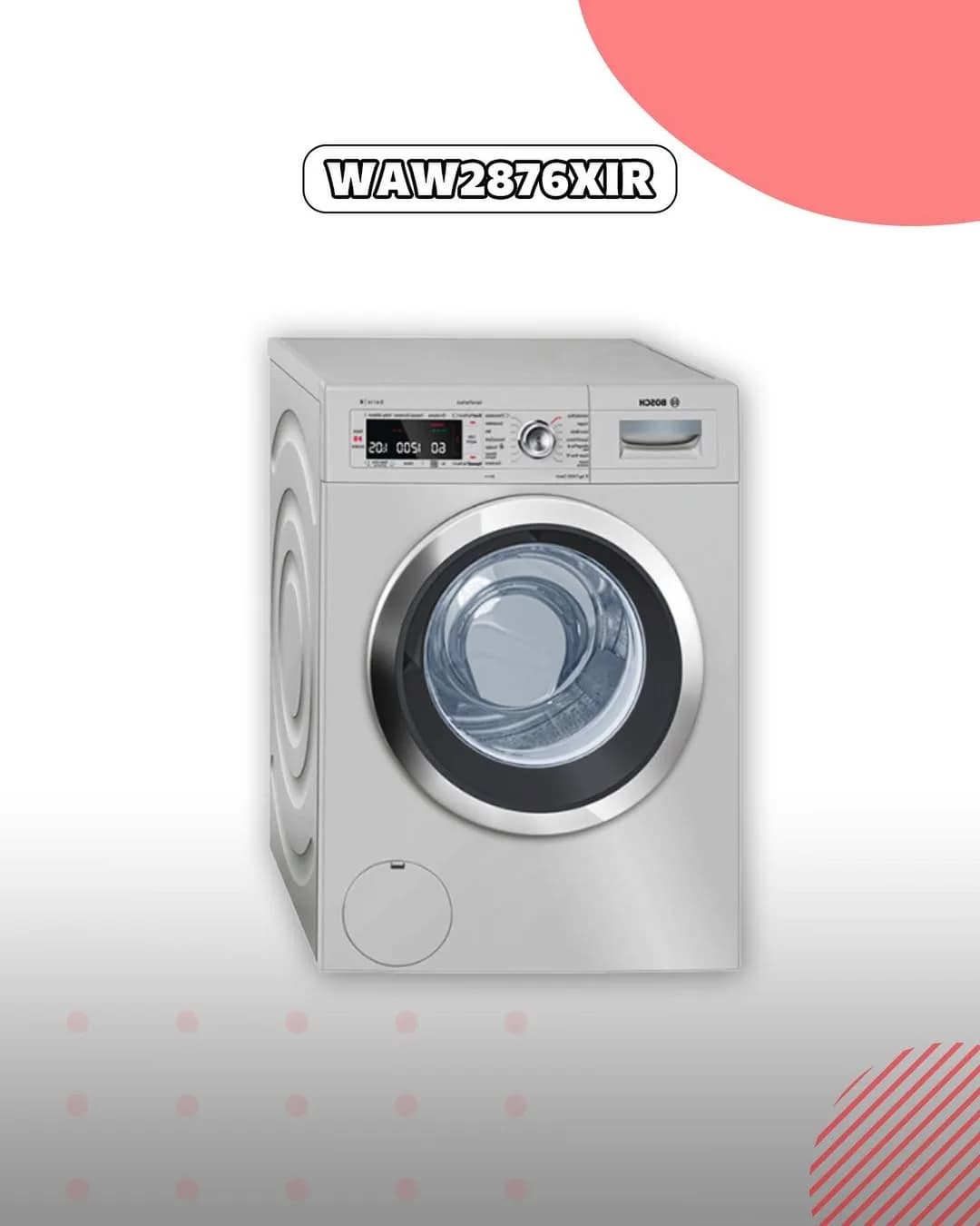 ماشین لباسشویی بوش WAW2876XIR