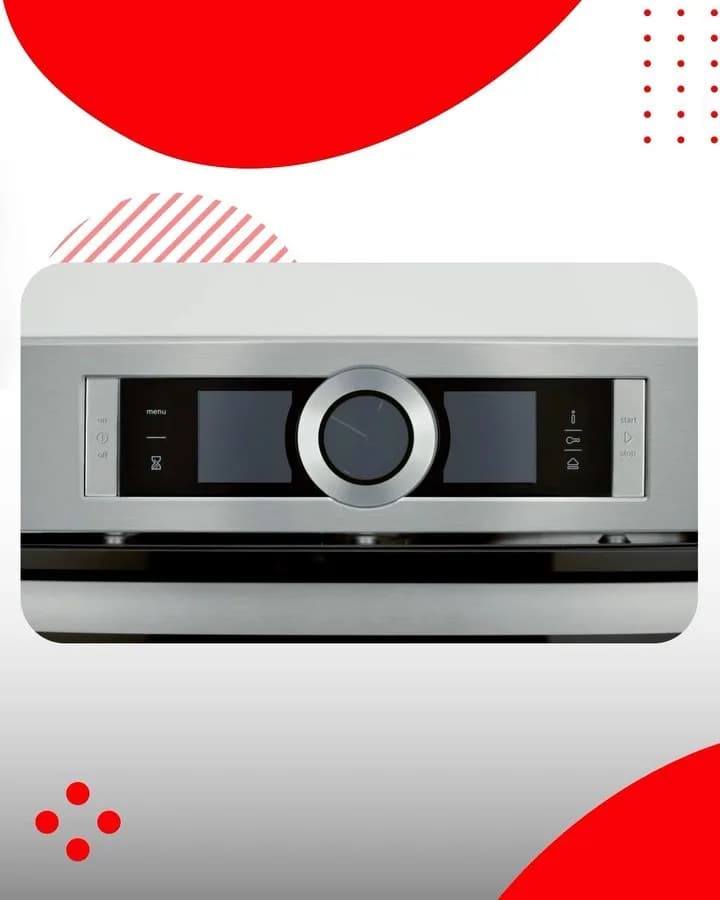 فر ماکروویو کامپکت بوش، رنگ مشکی، توکار