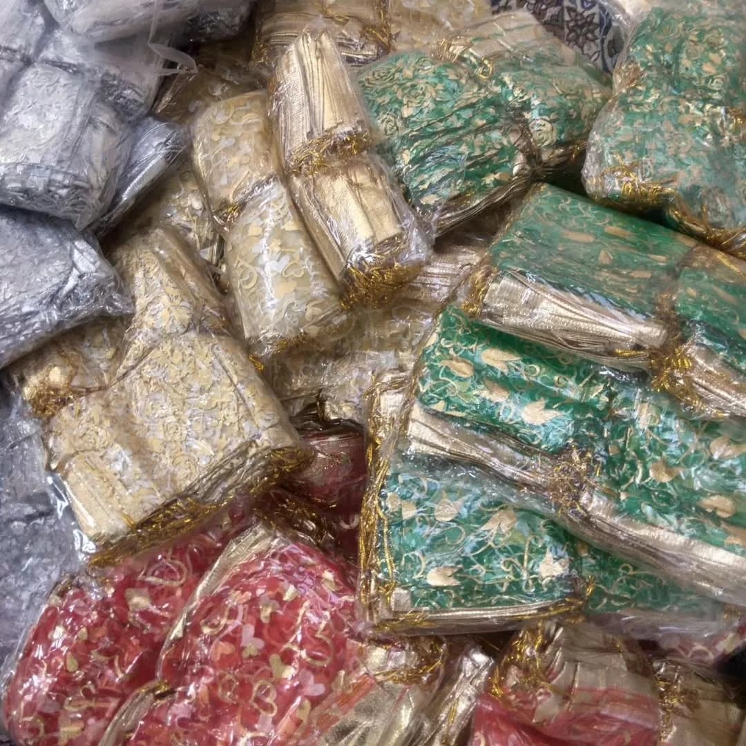 کیسه حریر طرحدار ۸ در ۱۰ سانت