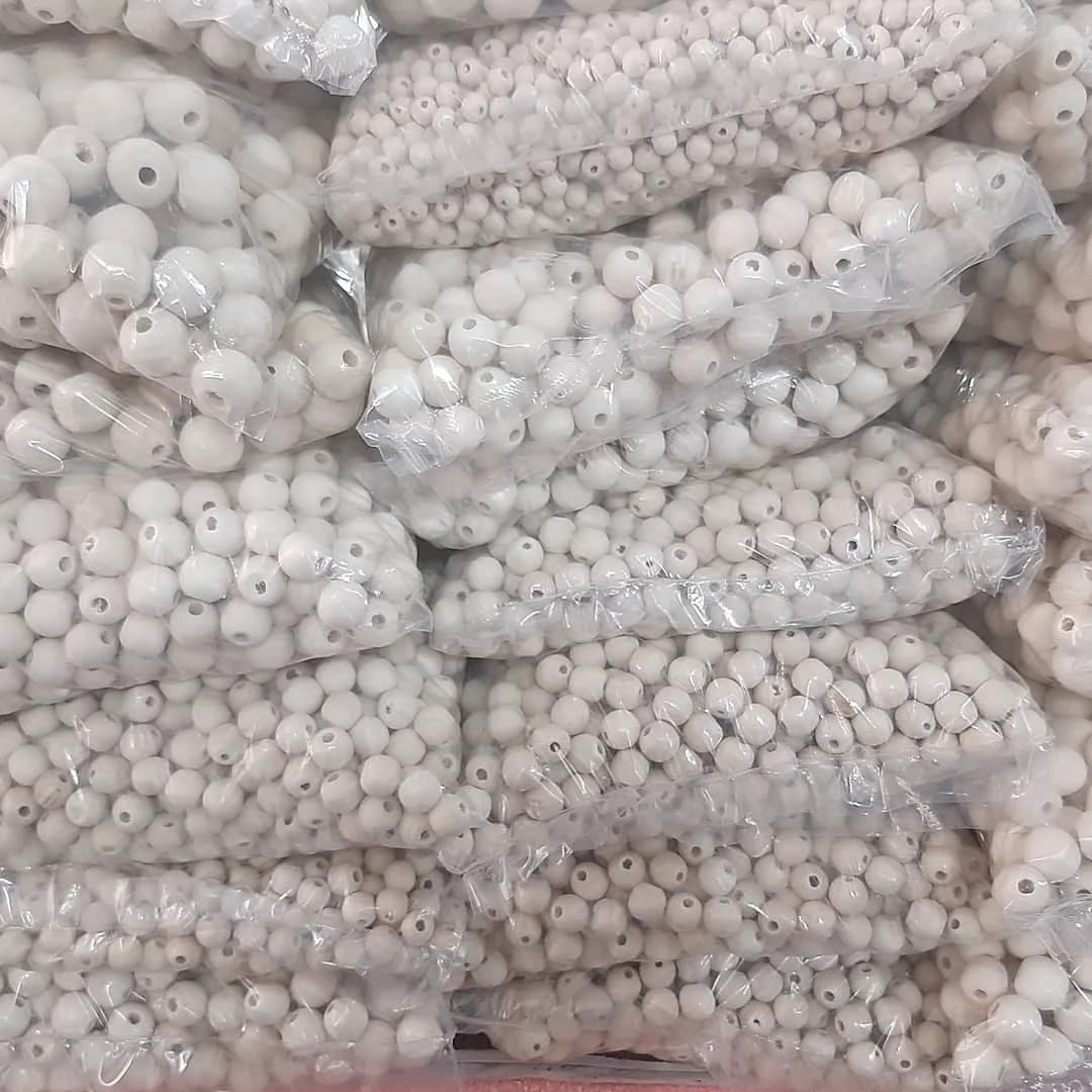 مهره چوبی بدون رنگ ۷ سایز