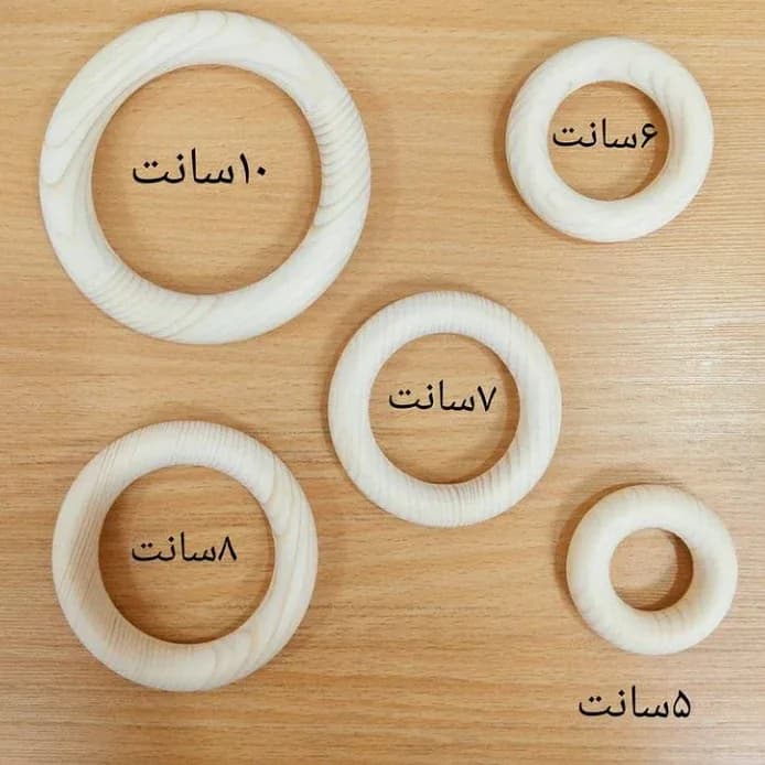 حلقه چوبی خام — اطلاعات
