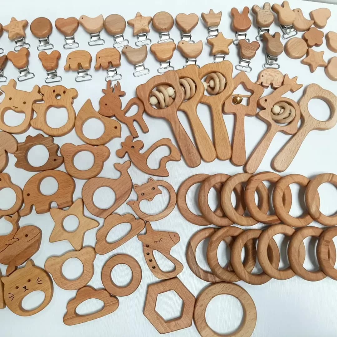 دندونی چوب راش روغن زده