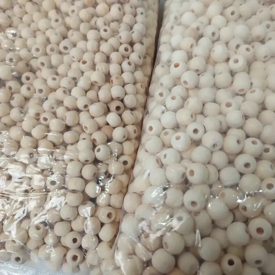 مهره چوبی خام