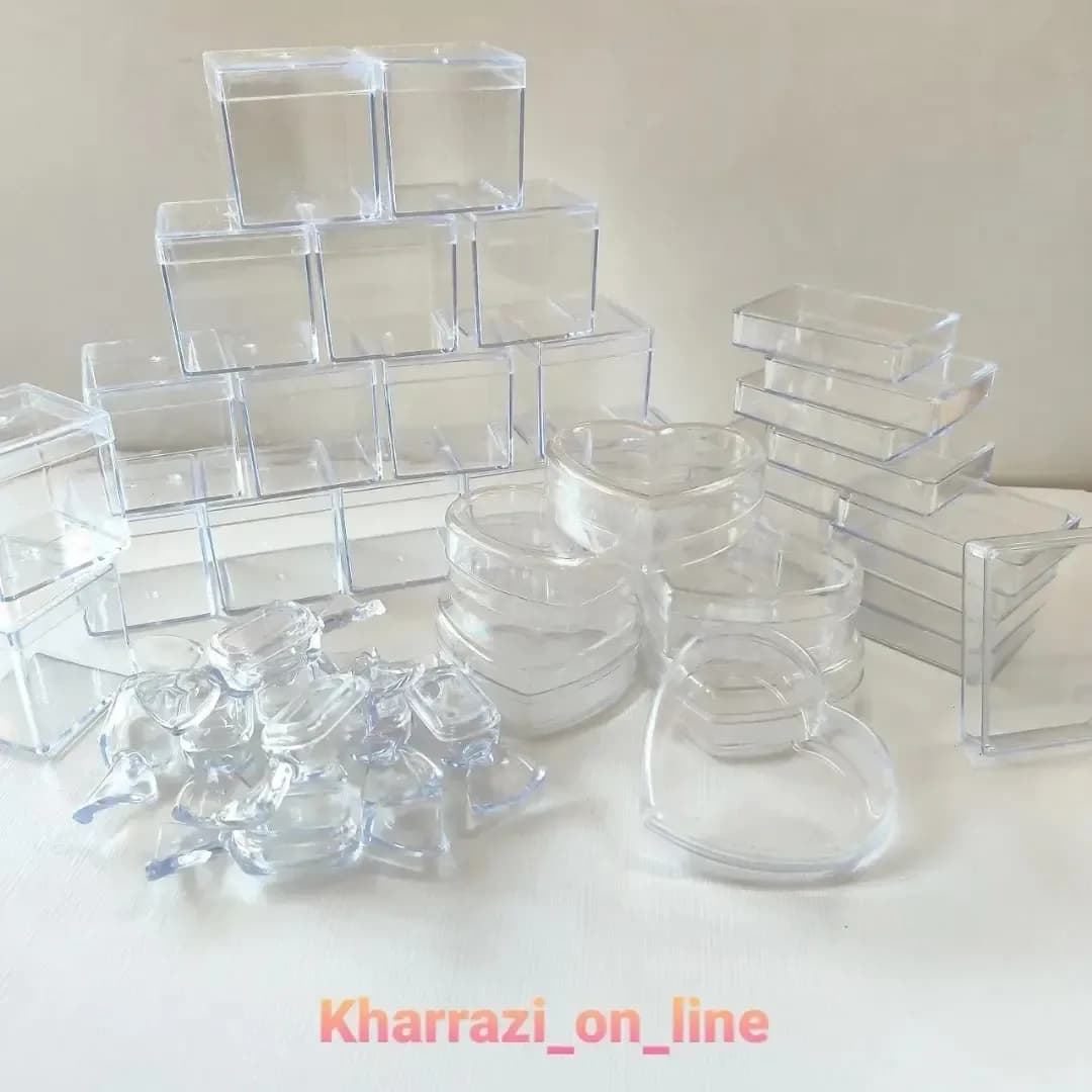 باکس پلاستیکی قلب شکلات