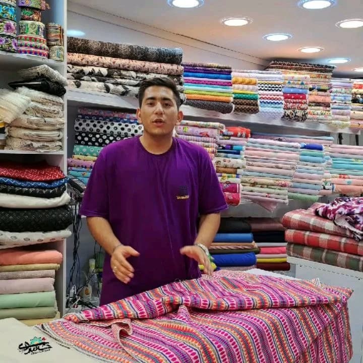 پارچه بافت نپال هندی کد ۱۰۰۴۹