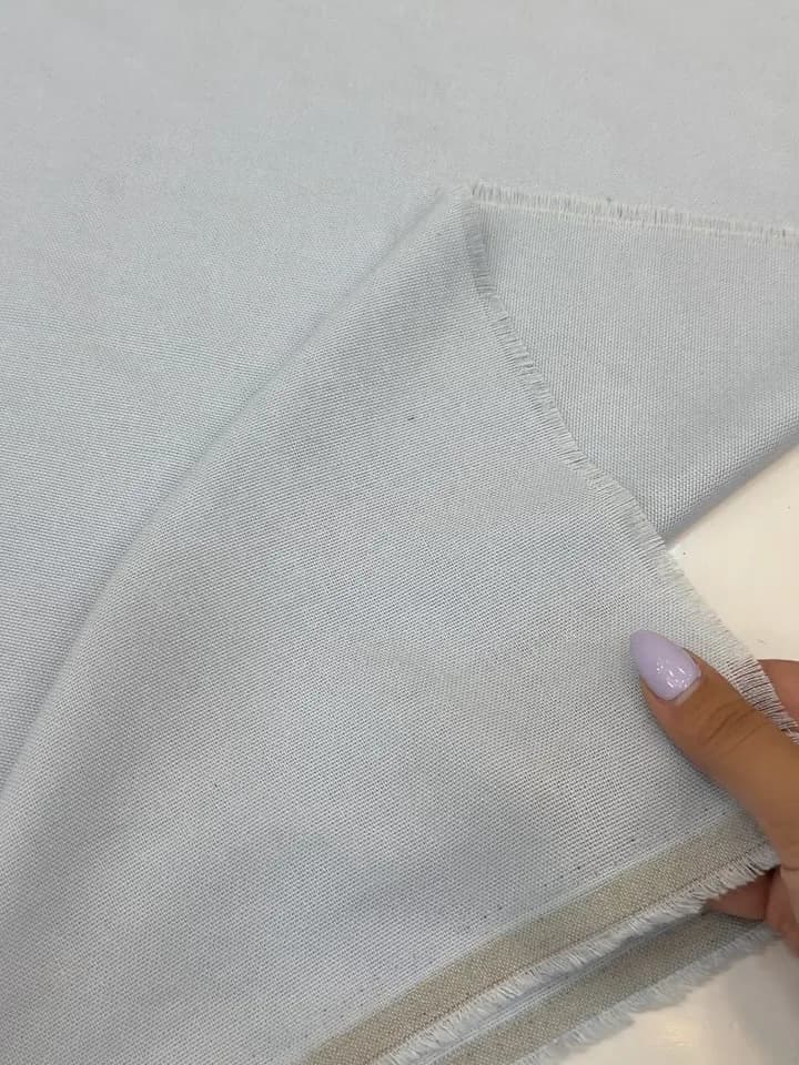 پارچه لینن جودون عرض ۱۵۰، رنگ کرمی، آبی و مشکی، پارچه متری ساده