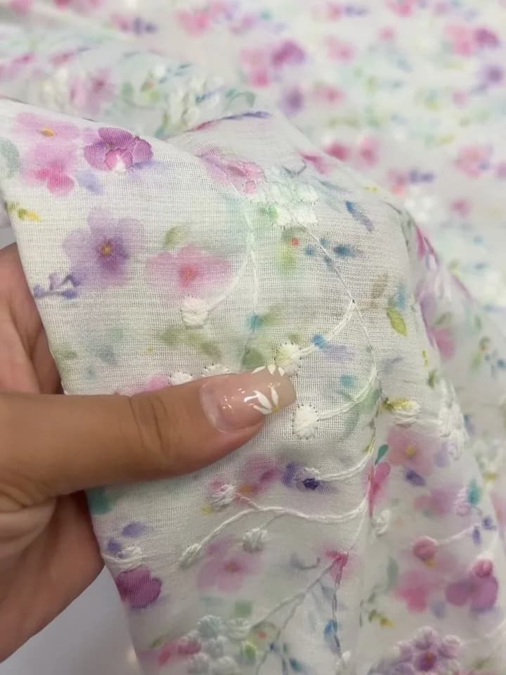 پارچه سولابه دوزی