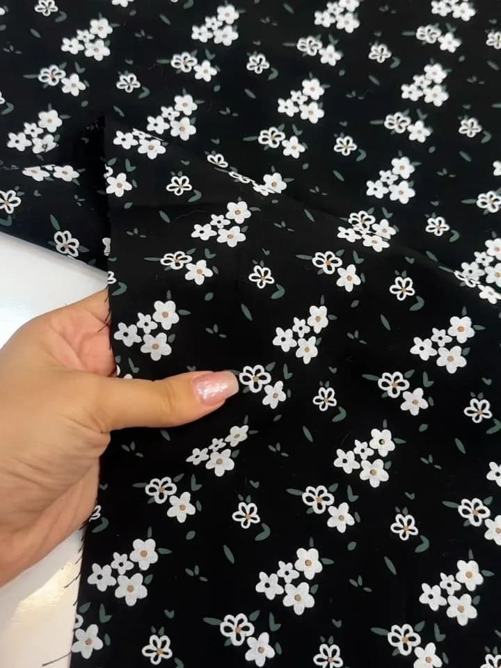 پارچه پری پلاس گل گچی