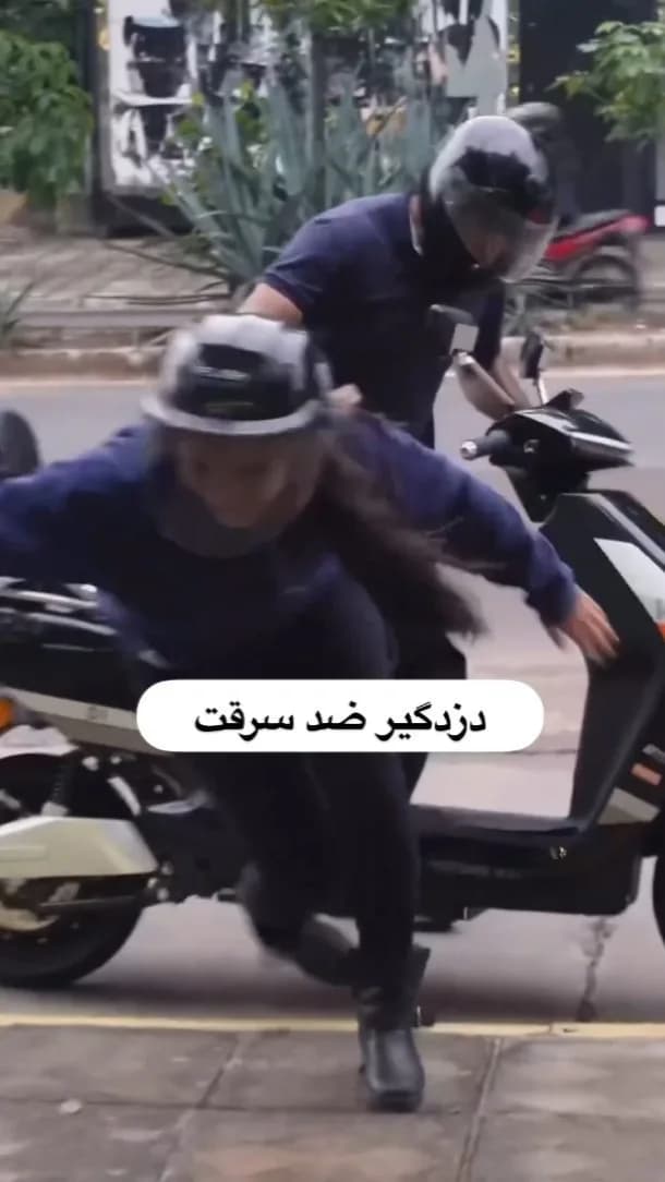 دزدگیر ضدسرقت موتور، رنگ مشکی و سفید، موتور سیکلت برقی