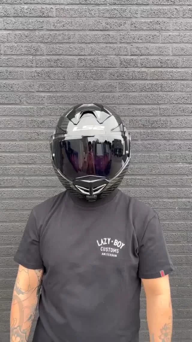 کلاه کاسکت Advant X LS2، رنگ مشکی، جنس پلاستیک، تمام‌صورت