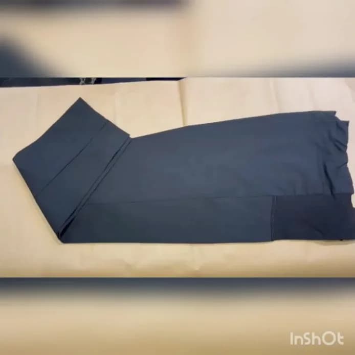 شلوار رسمی بارداری مازراتی طرح شکیبا، رنگ طوسی تیره، جنس کرپ، راسته کمری کشی