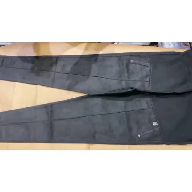 شلوار بارداری سوییت مخمل مشکی، رنگ سیاه، مستقیم، دمپا ساده