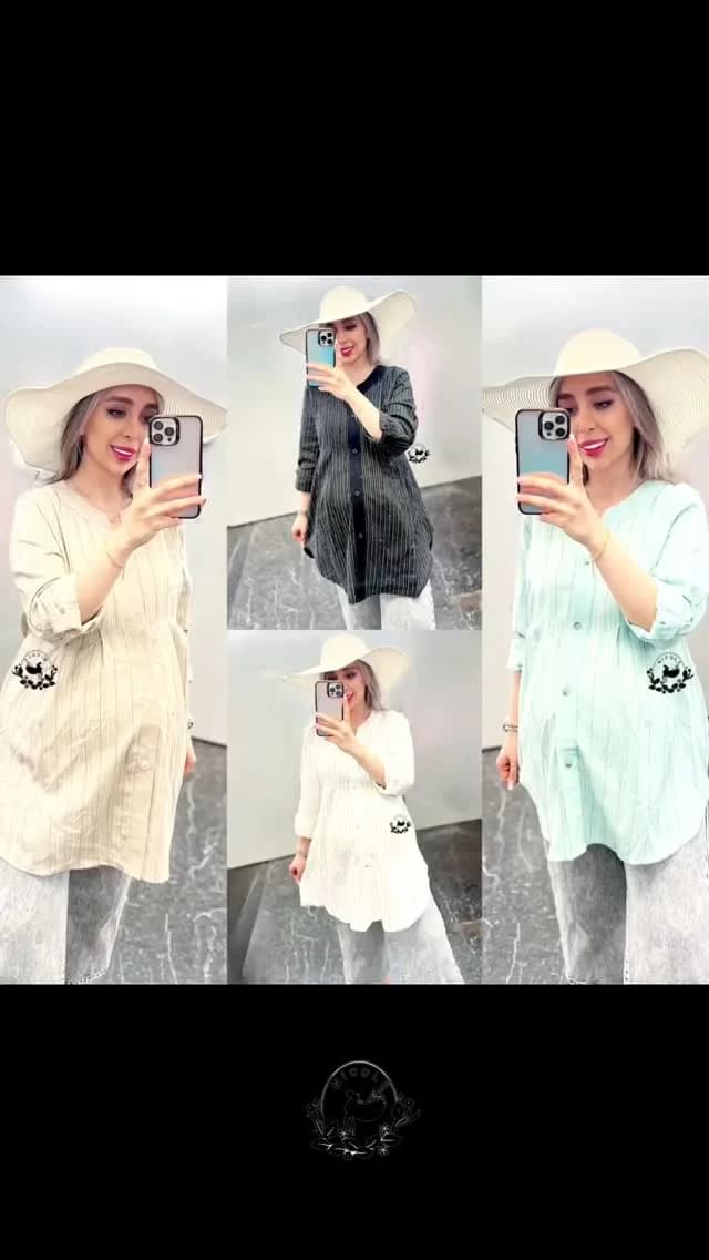 ست کت سوزن دوزی و سارافون بارداری