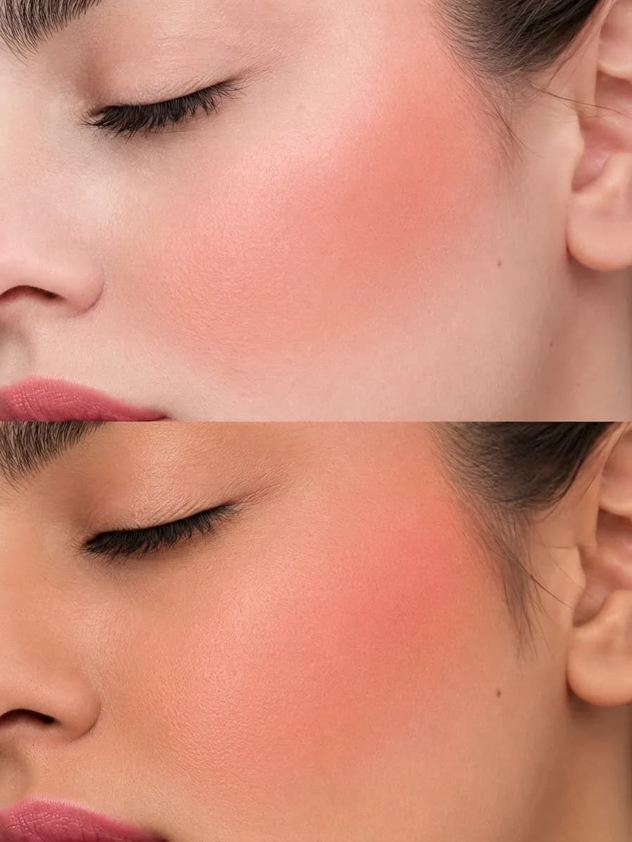 رژگونه پودری شماره ۳۰۲ لگراند، رنگ صورتی