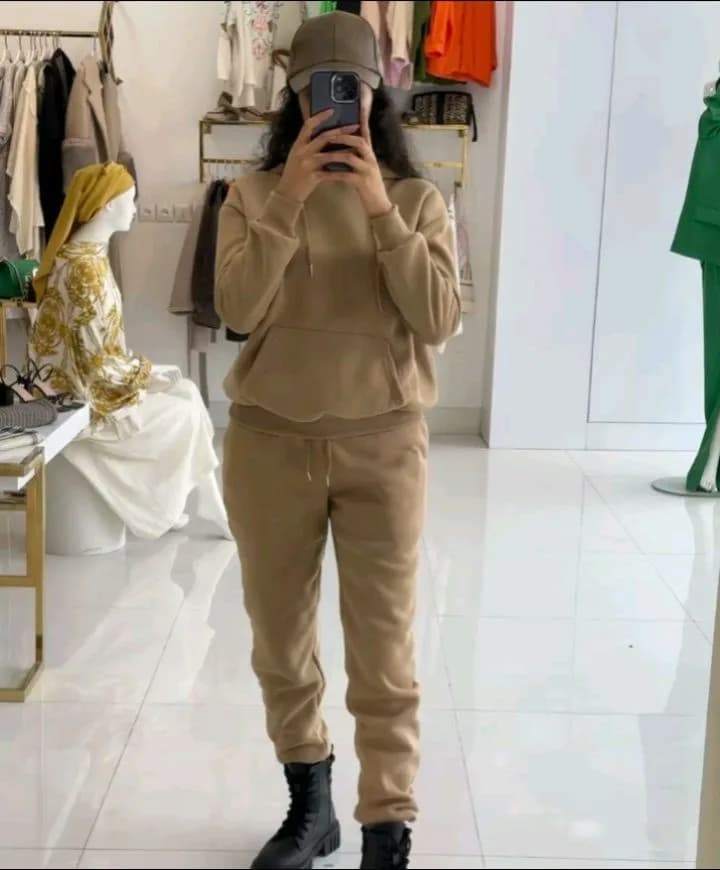 ست هودی و شلوار اسلش شین