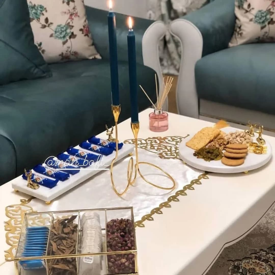 رانر مخمل طرح مهر شیری