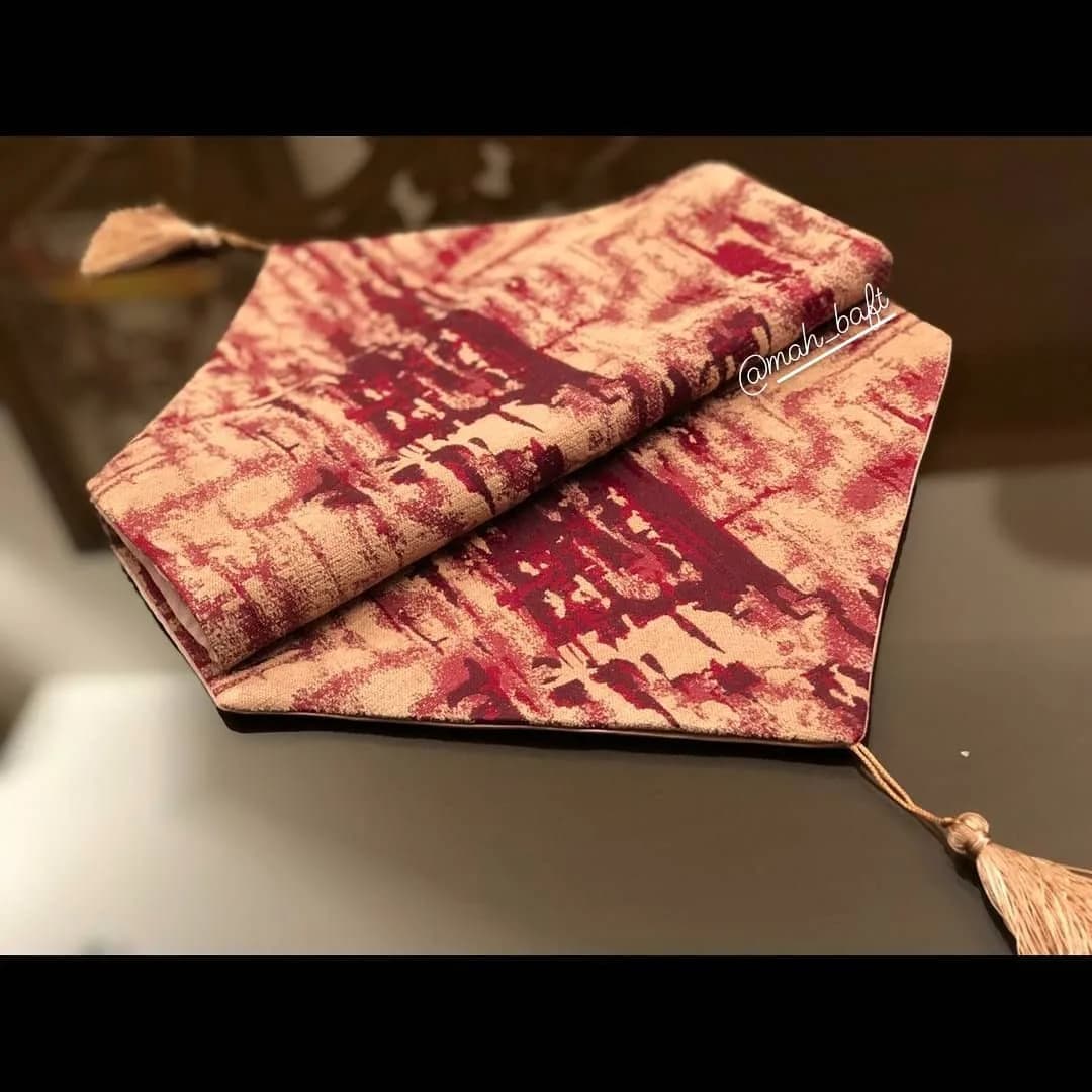 کاور کوسن ابرنگی زرشکی