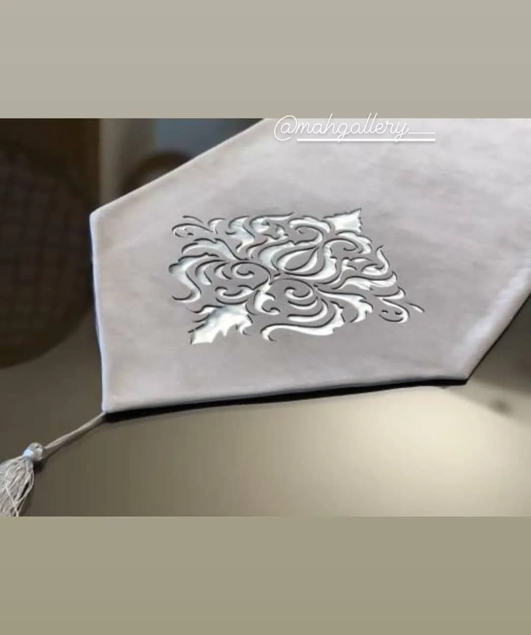کاور کوسن مربع طرح شاهکار