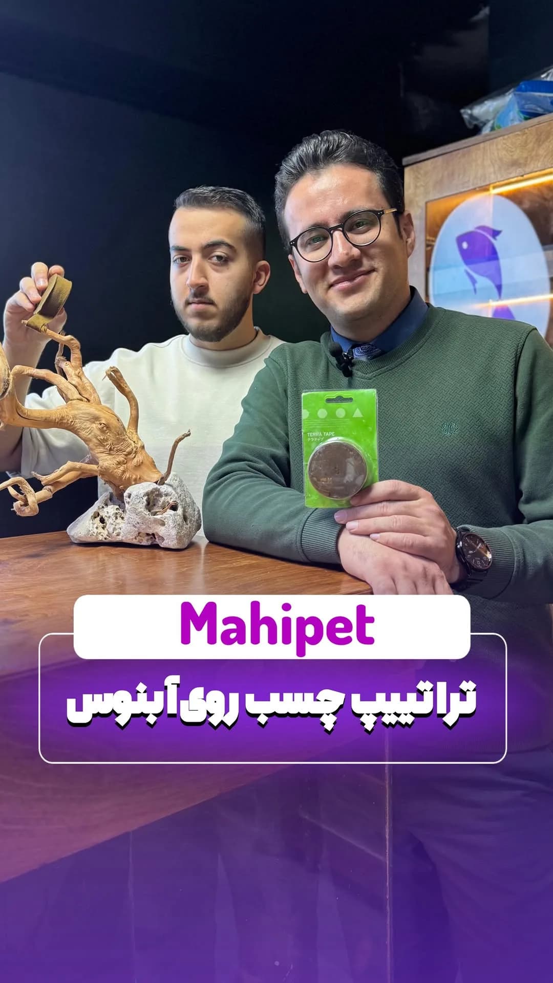 چسب مخصوص چوب آبنوس، رنگ سبز، جنس پلاستیک، بستهبندی کوچک