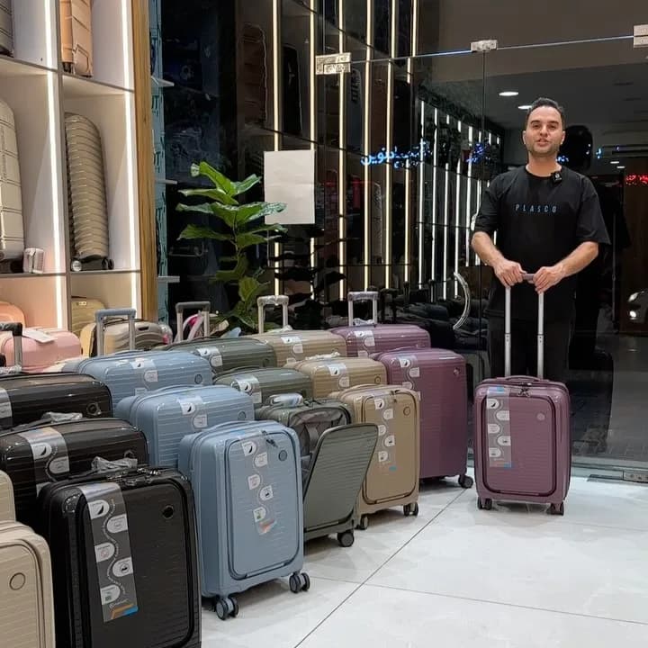 چمدان مدل ملونی