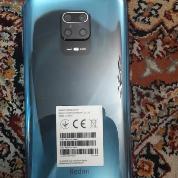 گوشی شیائومی ردمی نوت ۹ اس ۱۲۸ گیگابایت، رنگ آبی، جنس شیشه و فلز، لمسی، صفحه نمایش بزرگ