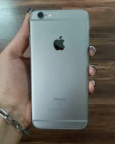 گوشی آیفون 6s ۶۴ گیگ اپل، رنگ خاکستری، جنس فلز و شیشه، مستطیلی