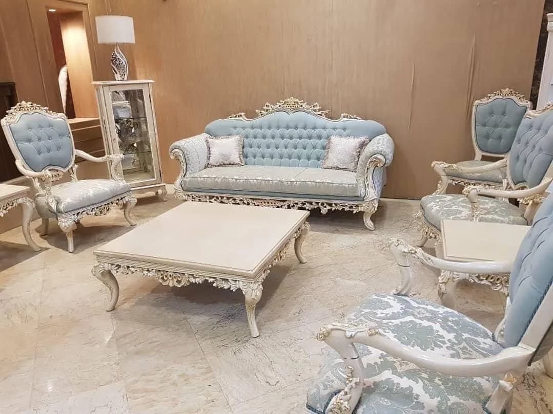 مبل استیل مدل ونوس چوب راش