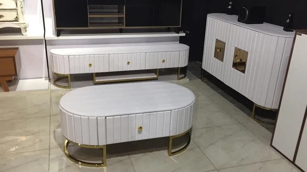 ست کنسول و میز تی‌وی و جلومبلی