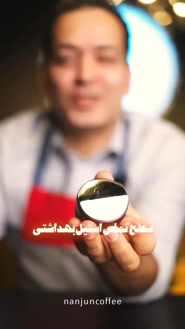 لولر دو پر، رنگ نقرهای و مشکی، جنس استیل، دایرهای