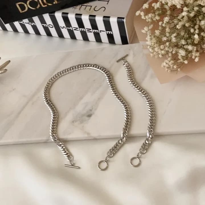 نیم‌ست کارتیر استیل نقره‌ای
