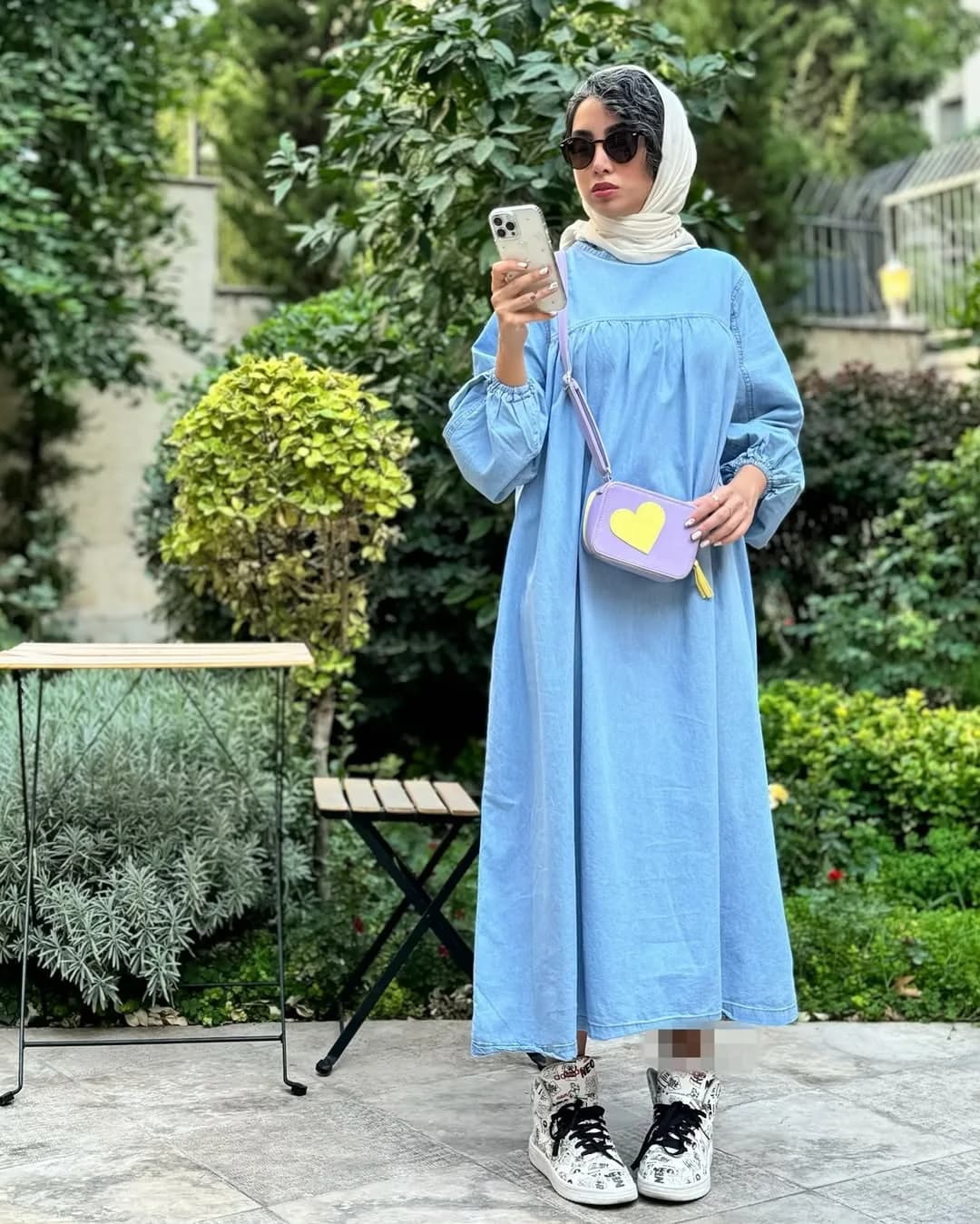 کفتان چیندار جین